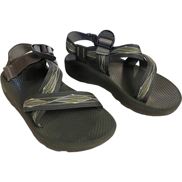 Chaco Z/1 Men's Spring summer Classic Sandals US 7 Hiking Water Green Shoes - Picture 5 of 8